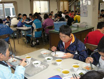 食事の様子